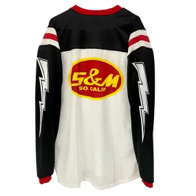 S&M RETRO OVAL RACE JERSEY