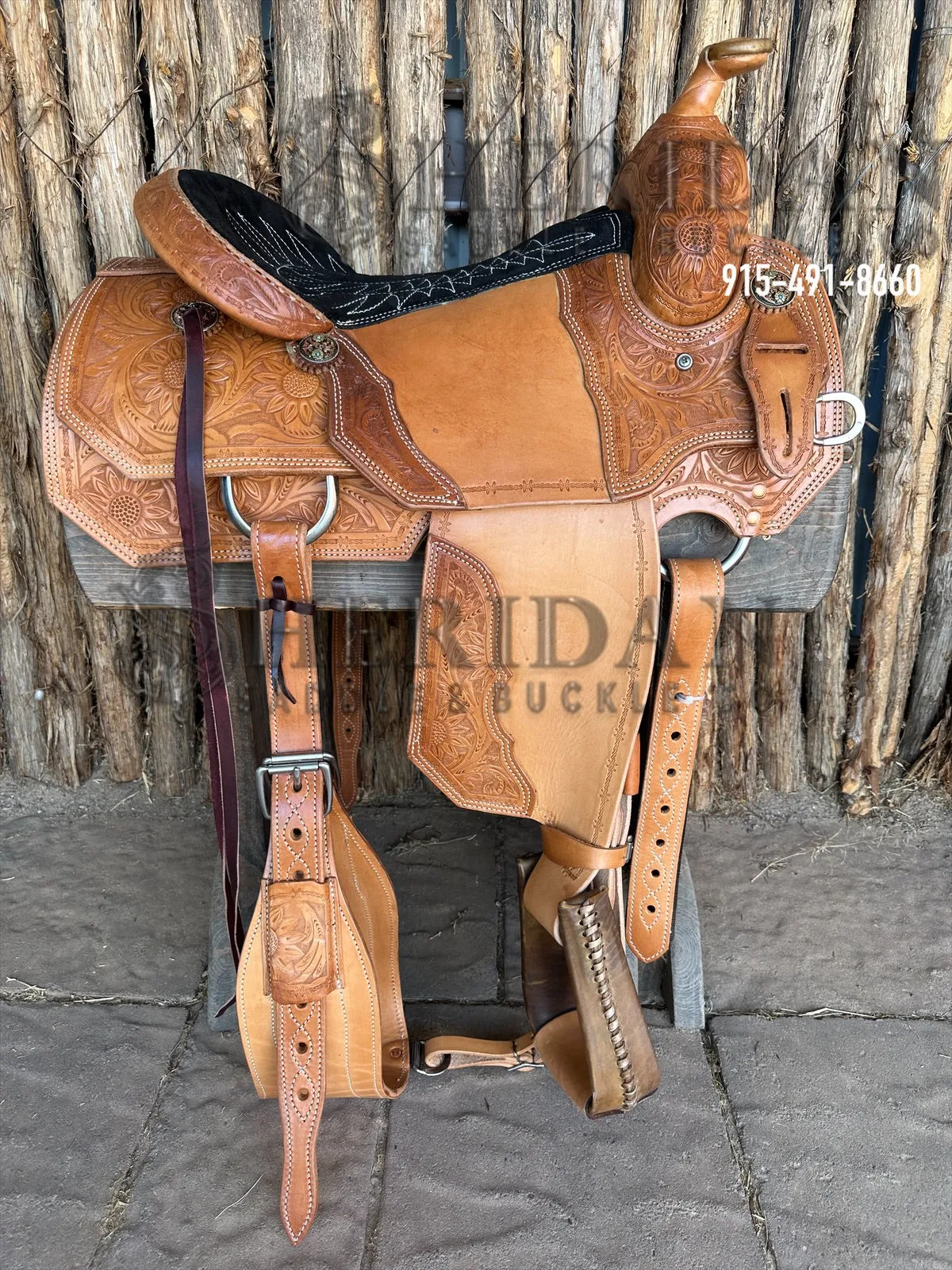 Sheridan Reining Saddle Sewn on Tooling