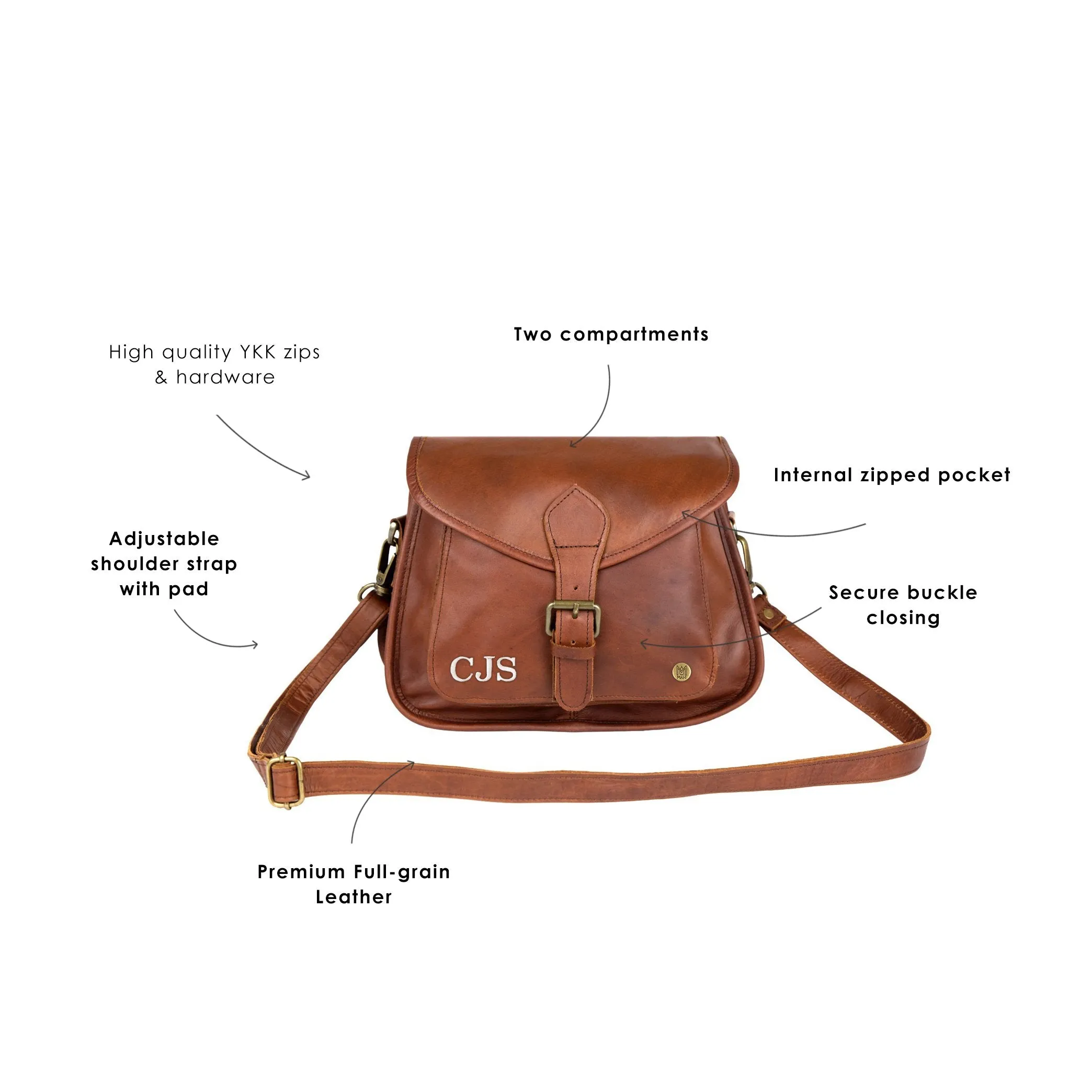 The Classic Saddle Bag (Brown)