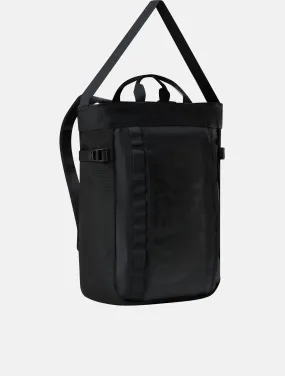 Tote Bag in Materiale Robusto Nero