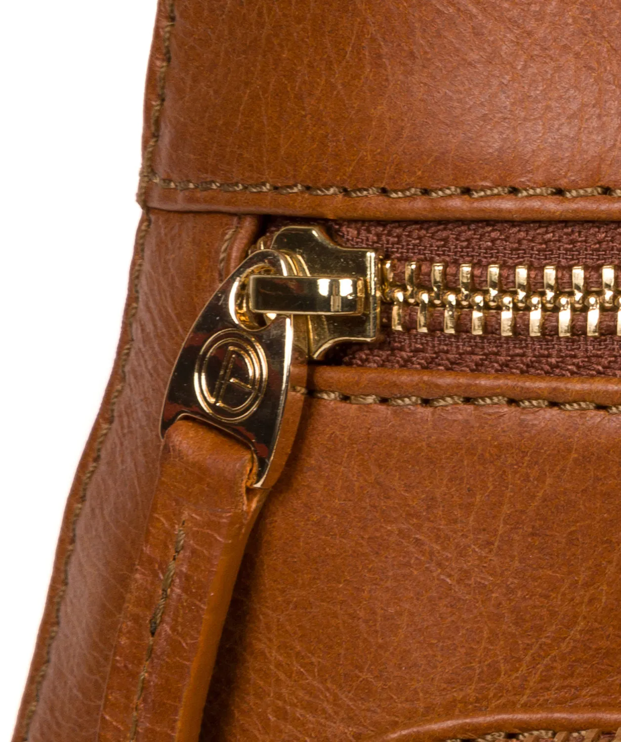'Verbena' Hazelnut Leather Backpack