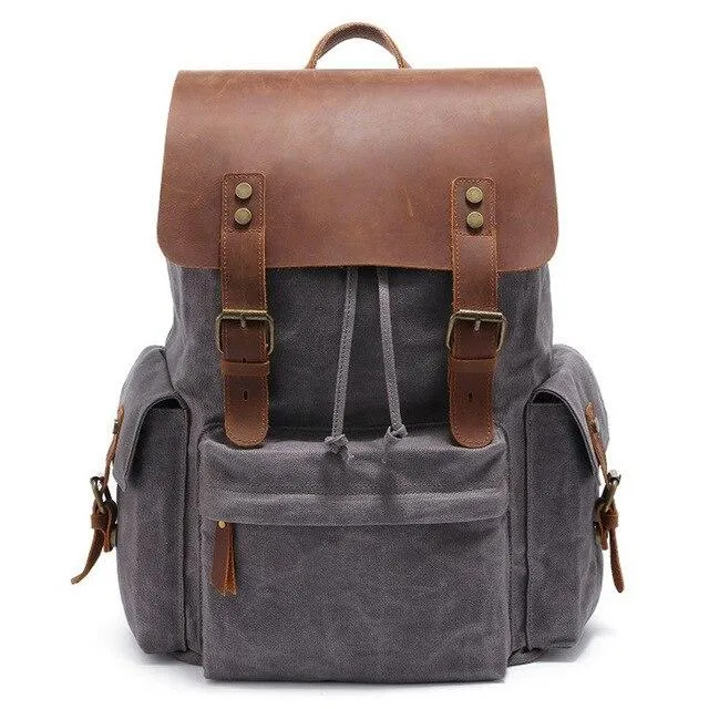 Waxed Canvas Backpack | LATVIA